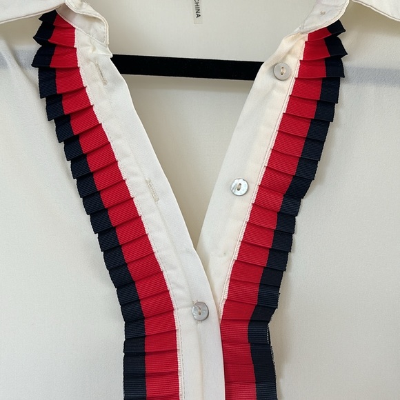 Off white ruffled blouse - Picture 4 of 4